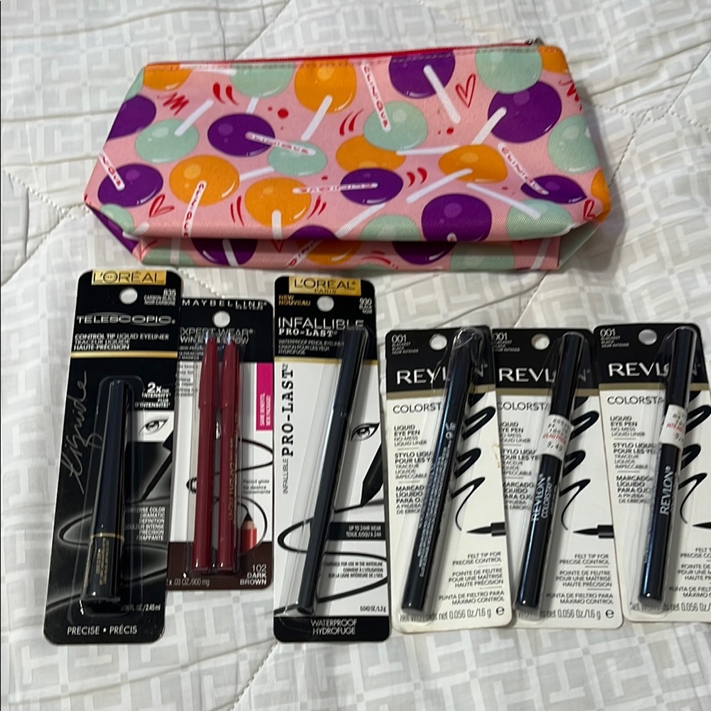 Make up; Revlon, L’Oréal, Maybelline w make up bag
